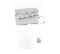 Holibanna Kit De Reparación De Gafas Con Destornillador Pinzas y Almohadillas Nasales De Silicona Para Reparación De Gafas Paño De Limpieza Portátil Nasales Para De Sol