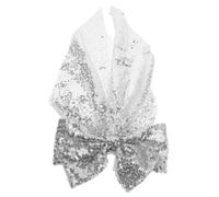 Holibanna Lazo De Cabello De Lentejuelas Gran Lazo Para Peinados De De Caballo Diadema De Brillante Accesorio De Moda Para Mujeres y Niñas