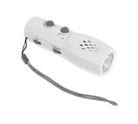 Holibanna Linterna de Mano con Generador Manual y Luz LED para Senderismo y Emergencias