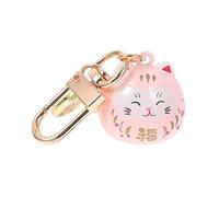 Holibanna Llaveros De Gato Fortuna Colgante Delicado Para Claves Accesorio Decorativo De Maneki Neko Para Diseño Compacto y Ligero Para Mochilas y Bolsos