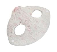 Holibanna Máscara de Ratón Realista para Hombres y Mujeres, Ligera y Estable, de Pu Blanco, Adecuado para Disfraz y Celebraciones en Interiores
