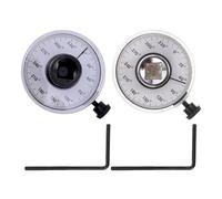 Holibanna Medidor Digital de Ángulo de Torsión 2 Piezas Llave Dinamométrica Ajustable de Torque Pantalla Herramienta de Medición Angular para Reparación Automotriz y Mantenimiento