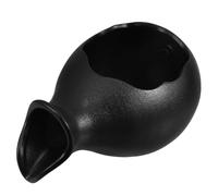 Holibanna Mini Fuente de Cerámica con Diseño de Cascada y Abertura Superior para Plantas Jarra Decorativa para Estanques y Acuarios Compatible con Uso Interior y Exterior Jardín y Patio