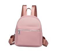 Holibanna Mochila Escolar de Moda Mochila de Tela Oxford Rosa Mini Bolso Informal para Mujer Uso Diario Estilo Casual Tamaño Pequeño