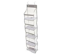Holibanna Organizador Colgante Multi-Capa para Calzado Bolsa De Almacenamiento Trasera De Puerta Transparente Ahorra Espacio y Ordena Zapatos y Accesorios Casa