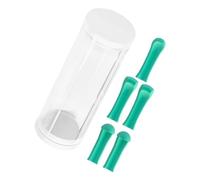 Holibanna Palillo De Silicona Oídos Cucharas De Repuesto Herramientas Prácticas Limpieza De Oídos Fundas Reemplazables Para Para Remover Cera Baño