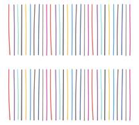 Holibanna Paquete de 260 Filamentos Pcl para Impresora 3d, Filamento de 2,5 Mm X 15 Cm de Baja Temperatura, Recargas Multicolor para Bolígrafo 3d, Accesorios para Impresión Color Aleatorio