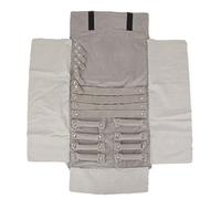 Holibanna Para Joyeria Rollo de Joyería de Organizador de de Almacenamiento de Pendientes Portátiles de Collar de de Joyería para Pulseras Anillos Broches Muestrario Cadena