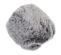 Holibanna Parabrisas Protector De Salpicaduras Para Micrófono Cubierta De Micrófono De Piel Artificial Compatible Para Uso Estudio o Exterior