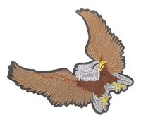 Holibanna Parche de Águila para Ropa, Material de Tela y Cuero, Adhesión Firme, Adecuado para Pantalones de Cuero y Camisetas sin Mangas, Diseño Estilizado