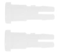 Holibanna Pasador de Papel para Barbilla Óptica 17mm, Accesorio para Equipo Óptico de Optometría, Alfiler Sanitario Plástico Ligero para Lámpara y Mentonera, 1 Par para Diagnóstico Médico