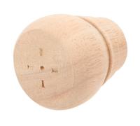 Holibanna Patas de Madera para Muebles sin Pintar Elevadores de Sofá Diseño 8X8Cm para Sofás y Mesas 4 Piezas