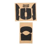 Holibanna Pegatinas Antideslizantes para Ratón Gaming Adhesivas de Cobertura Total Negro Almohadilla de Agarre para Ratón Inalámbrico Cinta Absorbente de Sudor para Precisión Juegos