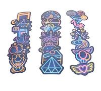 Holibanna Pegatinas de Neón Creativas para Portátil y Computadora para Adolescentes y Adultos, Estilo Graffiti Moderno, Decoración Resistente y Personalizada para Laptop, Skate y Maleta,