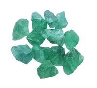 Holibanna Piedras Naturales de Fluorita Verde 500g para Decoración Artesanal y Difusor de Aromaterapia Formas Únicas para Manualidades y Acuarios