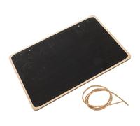 Holibanna Pizarra de Madera Rectangular 30x20x0,5 Cm para Escribir Notas Borrables, Tablero de Mensajes Colgante Reutilizable para Hogar, Oficina y Manualidades Creativas