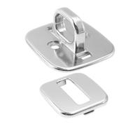 Holibanna Placa De Anclaje para Portátil Base Antirrobo Adaptable, Accesorio De Aleación De Zinc Resistente, Compatible Múltiples Modelos, Protección Segura para Oficina y Viajes, Color Metálico