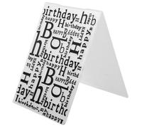 Holibanna Plantilla de Repujado de Plástico para Manualidades Diy Carpeta de Estampación para Tarjetas Álbumes y Decoraciones para Scrapbooking y Creación de Tarjetas Personalizadas