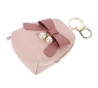 Holibanna Porta Monedas Mujer Monedero Cremallera Mini Mochila De PU para Viajes Negocios