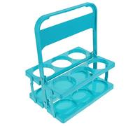 Holibanna Portabotellas Portátil para Cervezas Soporte Ligero y Compacto para Botellas Fácil de Transportar y Almacenar para Entrega y Uso Coche Diseño Duradero y Práctico Color Verde Mars