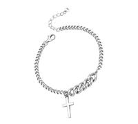 Holibanna Pulsera cruzada de estilo fresco. gancho multicolor adornos de mariquita de jardín varita mágica collar cajón brazalete plateado pulsera de cadena pulseras del encanto cobre