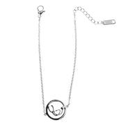 Holibanna Pulsera Obsequio Adecuado para Mujeres en Diversas Ocasiones de Estetoscopio Ajustable de Acero Inoxidable en Plata, Resistente al Desgaste para Enfermera