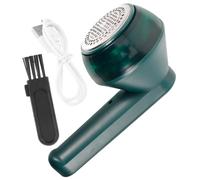 Holibanna Quitapelusas Eléctrico Recargable Usb 1 Unidad Color Verde Oscuro Removedor De Bolitas Para Ropa Multifuncional Aspiración Adecuado Para Uso Doméstico y Prendas De Lana