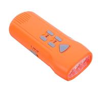 Holibanna Radio de Emergencia con Manivela Resistente y Linterna LED Recargable Manual para Actividades al Aire y Preparación Desastres Alarma Sos Integrada
