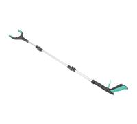 Holibanna Recogedor de Basura Plegable de 3 Pliegues Verde, Herramienta Duradera Mango Largo para Limpieza Doméstica y Recogida en Altura, Pinzas Multiusos para Hogar y Saneamiento