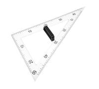 Holibanna Regla Magnética Transparente para Dibujo Herramienta de Enseñanza de para Matemáticas y Geometría