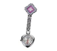 Holibanna Reloj De Bolsillo Reloj De Enfermera De Aleacion Clip y Puntero Luminoso De Bolsillo De Enfermera para Uso Hospital o