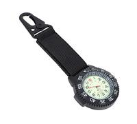 Holibanna Reloj De Clip para Montañismo Carabiner Reloj Colgante Multifuncional para Actividades Al Aire Diseño Resistente y Fácil De Leer para Senderismo y Turismo