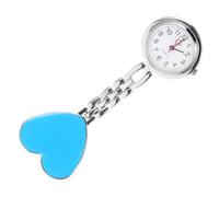 Holibanna Reloj De Enfermera Forma De Corazón y Luminoso Diseño Elegante y Funcional para Uso Médico Color Azul para Profesionales Salud