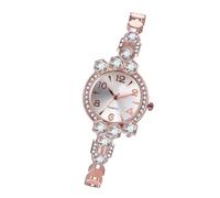Holibanna Reloj de Pulsera de Aleación para Mujer Gemas de Imitación