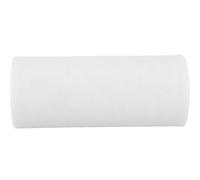 Holibanna Rollo de Tul Blanco de Dacron para Decoración de Boda, Fácil de Cortar Deshilachar, Adecuado para Lazos de Silla y Caminos de Mesa