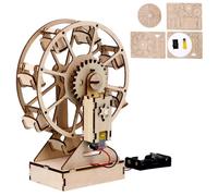 Holibanna Rompecabezas 3D de Madera, Juguete Educativo DIY Que Desarrolla Creatividad y Habilidad Manual, Adecuado para Construir Juntos y Disfrutar en Grupo