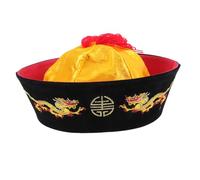 Holibanna Sombrero De Traje De Fiesta Antiguo Oriental Sombreros Dinastía Seda Gorro De Algodon Sombrero De Chinas Accesorio De Sombrero De Adultos Sombrero De Algodón Sintió
