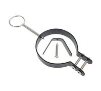 Holibanna Soporte Jamonero De Metal Negro Con Fijación Para Jamón Español Práctico Resistente y Fácil De Instalar Para Almacenamiento Hogar