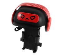 Holibanna Soporte para Teléfono Móvil para Manillar de Motocicleta y Bicicleta con Protección Solar y Mini Parabrisas Compatible con Scooters y ATV