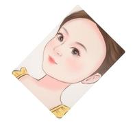 Holibanna Tablero de Pintura Facial Reutilizable para Práctica de Maquillaje Plantilla de Maquillaje de Plástico para Adultos para y Técnicas