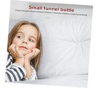 Holibanna Temporizador de Arena Portátil con Diseño DIY Reloj de Arena Abierto Reutilizable para Decoración del Hogar y Actividades Variadas Botella Recargable con Duradero y Fácil de