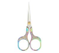 Holibanna Tijeras de Bordado Vintage de Acero Inoxidable Mango Ergonómico Tijeras Pequeñas para Cortar Hilo y Tela Herramienta Portátil para Costura y Manualidades Color Titanio