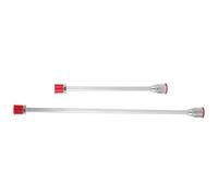 Holibanna Varillas de Extensión de Aluminio y Alcance Extendido 2 Piezas con Ingeniería de Precisión para Pistola Pulverizadora sin Aire para Pintar Paredes