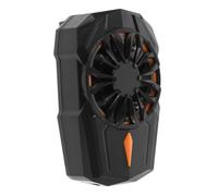 Holibanna Ventilador Móvil Portátil para Enfriamiento con Clip Refrigerador de Teléfono Silencioso para Streaming Soporte Duradero para Smartphone Negro