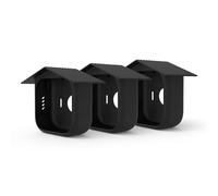Holicfun Funda de silicona para cámara de seguridad inteligente Blink Outdoor 4 (4ª generación) (paquete de 3, negro)