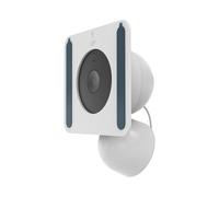 Holicfun Soporte de ventana para Google Nest Cam interior con cable de 2ª y 3ª generación, color blanco