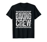 Holiday Baking Crew Merry Christmas Retro Festive Cita Camiseta