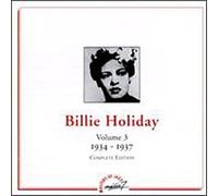 Holiday, Billie - Complete Edition Vol.3 (1934-1937) - Masters Of Jazz