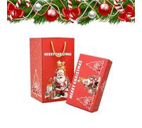 Holiday Bounce - Caja de sobres festiva, uso de soporte de regalo de temporada, material de papel de diseño creativo, almacenamiento decorativo de cola larga, propósito de reunión de eventos
