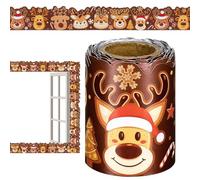 Holiday Bulletin Board Border - 33ft Christmas Classroom Trim, Reusable Festive Decorative Edge | Borders for Birthday Baby Shower Nursery School Event Teachers Educators Office Church Daycare Library